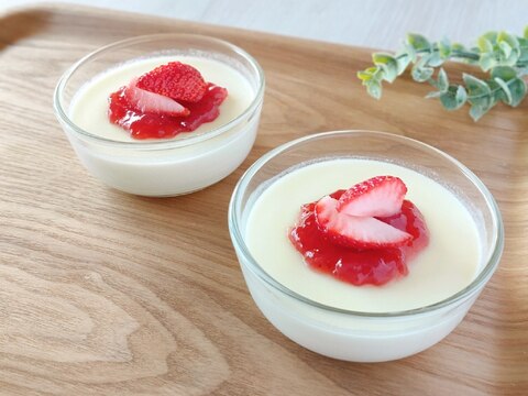 いちごホワイトババロア